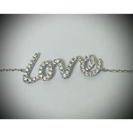 Bracelet Diamants " LOVE "