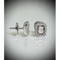 Boucles d'Oreilles Diamants