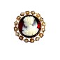 Broche Camée Cornaline