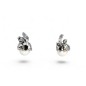 Boucles d'Oreilles Perles et Diamants