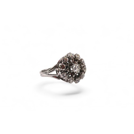 Bague Marguerite Diamants