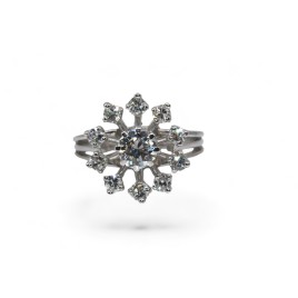 Bague Marguerite Diamants