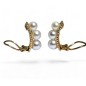 Clips d'oreilles Perles