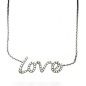 Collier Diamants  "LOVE"