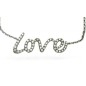 Collier Diamants  "LOVE"