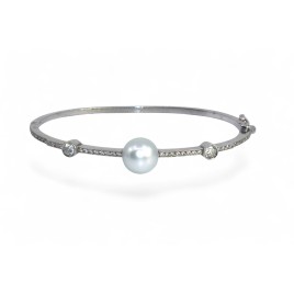 Bracelet Perle et Diamants