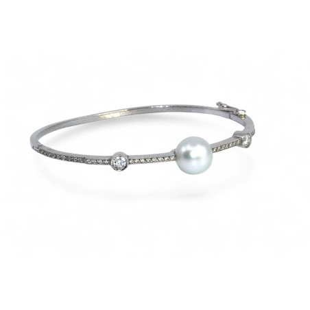 Bracelet Perle et Diamants