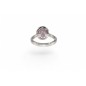 Bague Saphir Rose et Diamants