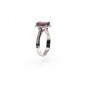 Bague Saphir Rose et Diamants