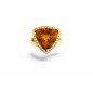 Bague Citrine et Diamants