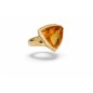 Bague Citrine et Diamants