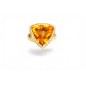 Bague Citrine et Diamants