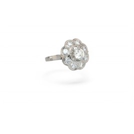 Bague Marguerite Diamants