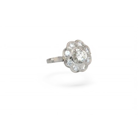 Bague Marguerite Diamants