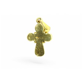 Pendentif Croix Or et Saphirs