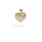 Pendentif Coeur Diamants