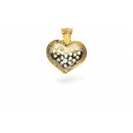 Pendentif Coeur Diamants