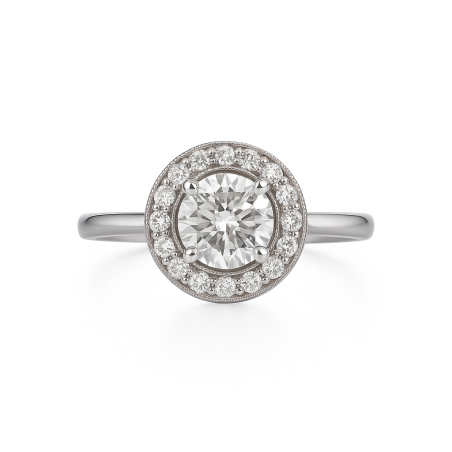 Bague Diamants Art-Déco