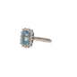 Bague Aigue-Marine et Diamants