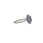 Bague Aigue-Marine et Diamants