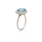 Bague Aigue-Marine et Diamants