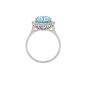 Bague Aigue-Marine et Diamants