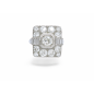 Bague Diamants Art-Déco