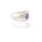 Bague Saphir et Diamants