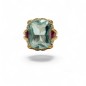Bague Aigue-Marine Tourmaline et Diamants