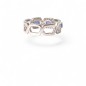 Bague Saphirs Chaîne d’Éternité