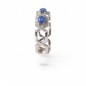 Bague Saphirs Chaîne d’Éternité