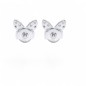 Boucles d'Oreilles Papillon de Diamant