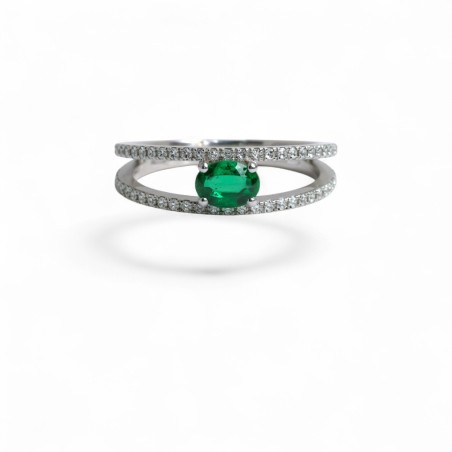 Bague Harmonie d’Émeraude