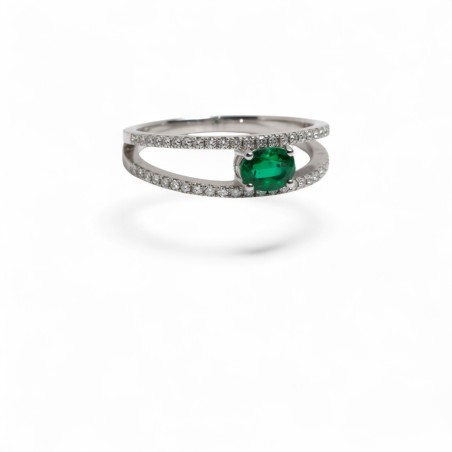 Bague Harmonie d’Émeraude