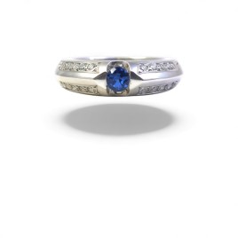 Bague Serment Azur