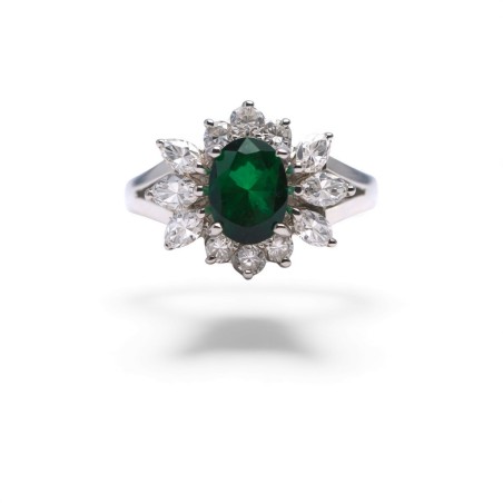 Bague Étoile de l’Émeraude
