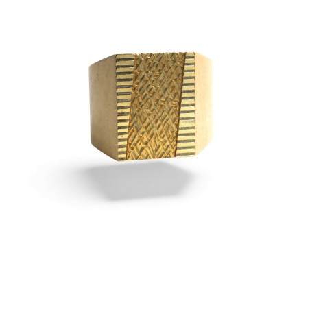 Chevalière Ligne d’Or