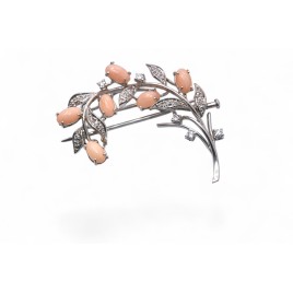 Broche Rosée d’Aurore