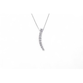 Chaine Pendentif Courbe Éternelle