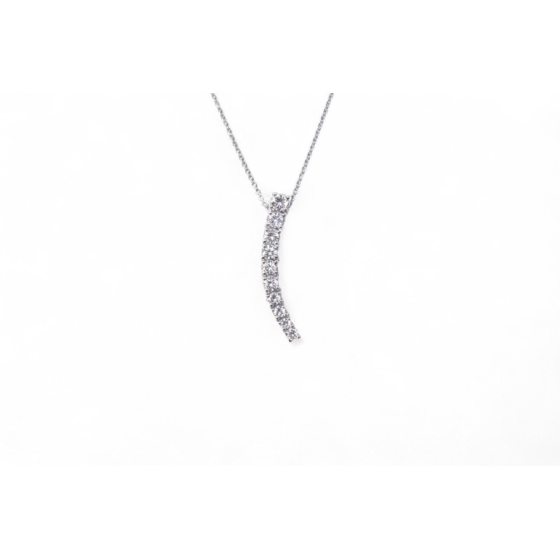 Chaine Pendentif Courbe Éternelle