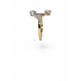 Bague  Harmonie Belle Époque Art-Nouveau