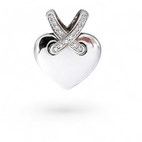 Pendentif Coeur Chaumet Lien Diamants