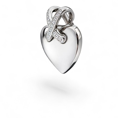 Pendentif Coeur Chaumet Lien Diamants