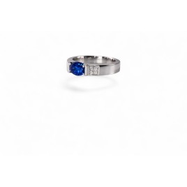 Bague Saphir Bleu Absolu