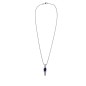 Chaine Pendentif Ligne Bleue