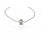 Chaine Pendentif Diamant Infinity White