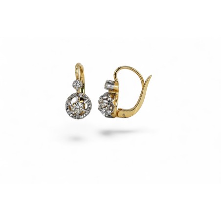 Boucles d'Oreilles Les Dormeuses Belle Époque