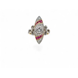 Bague Art-Nouveau Le Secret de la Marquise