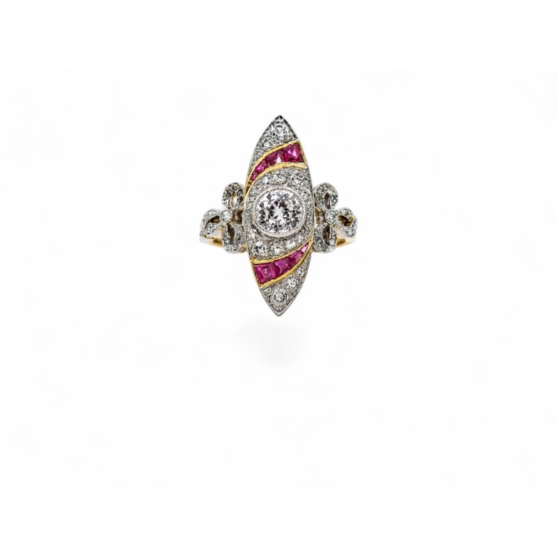 Bague Art-Nouveau Le Secret de la Marquise