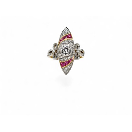 Bague Art-Nouveau Le Secret de la Marquise
